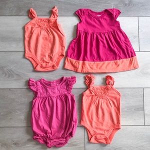 Set of Old Navy Baby Girl Clothes - 0-3 M